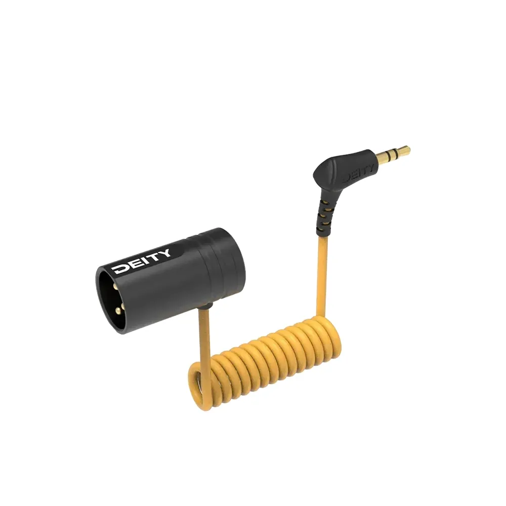 Deity V-Link XLR adapter for passive 3.5 mm video microphones