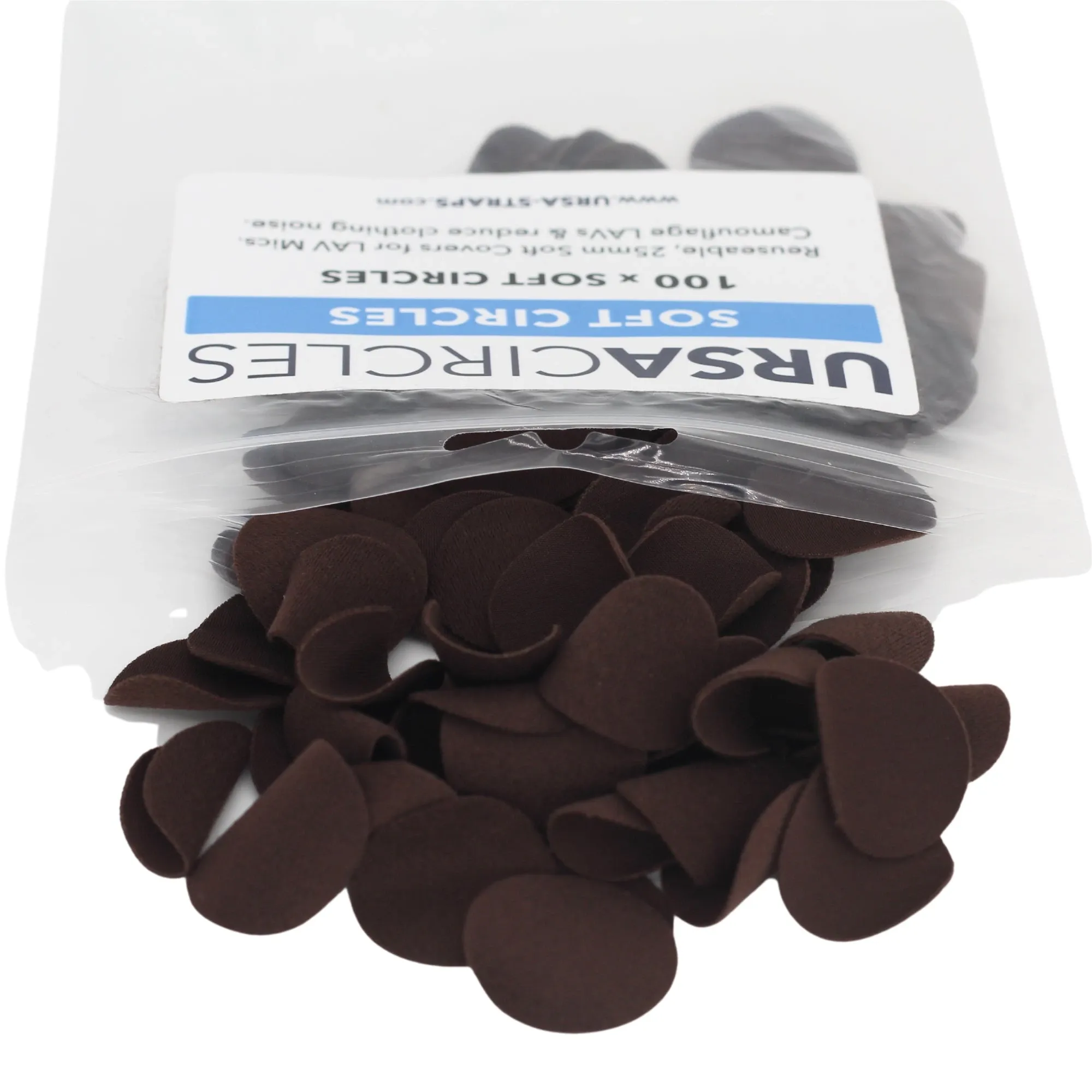 URSA Soft Circles — discos para microfones de lapela