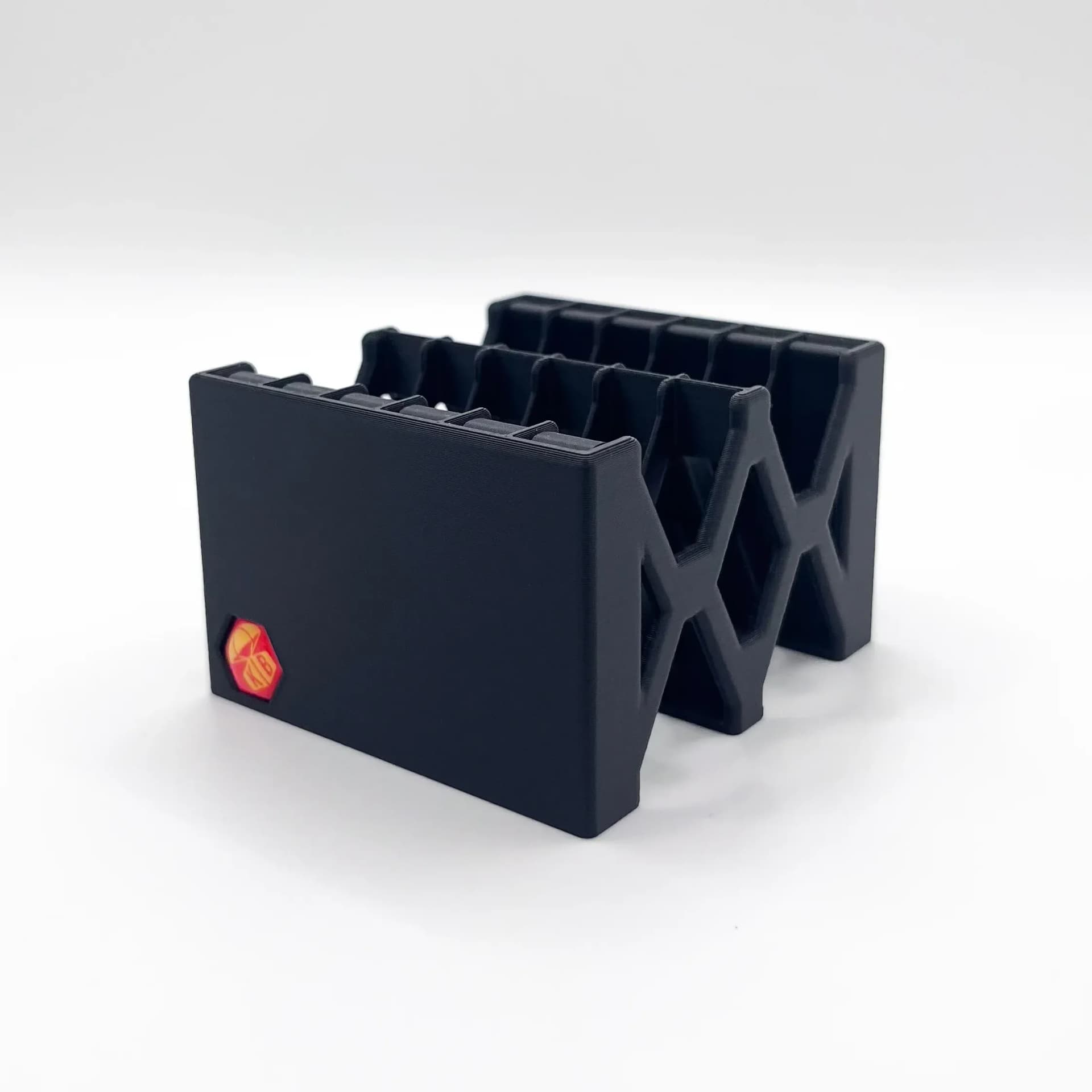 Kit Bravo NP-BX1 Battery Holder — portabatterie — 12 alloggiamenti, Nero — vista del prodotto