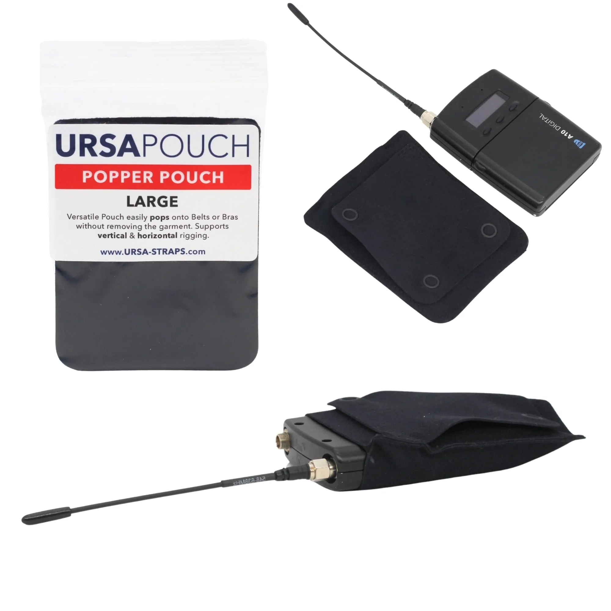 URSA Popper Pouch — bolsa com molas de pressão