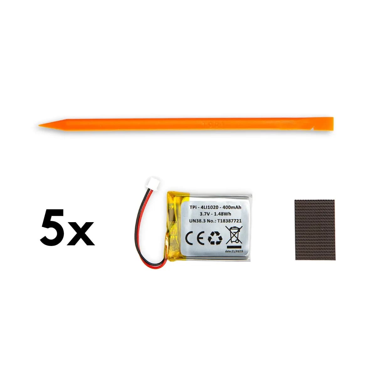 Tentacle Sync SYNC E Battery Replacement Pack of 5 1