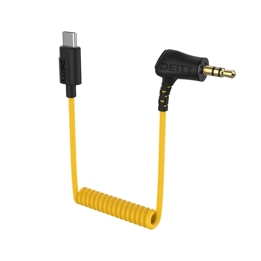 Deity C21 3.5mm TRS to USB-C Timecode/Audio Cable 1