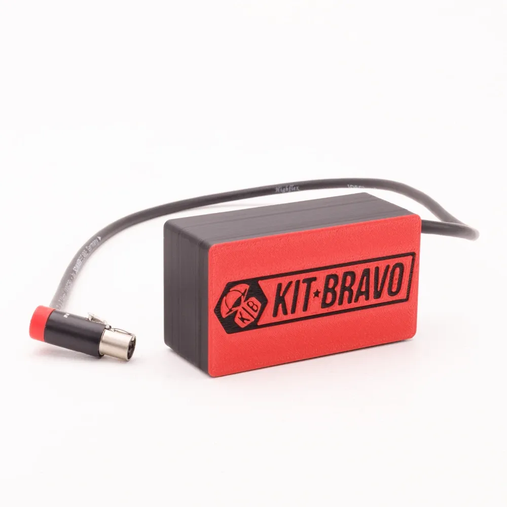 Kit Bravo NP1 Battery Socket — adattatore di alimentazione — TA4 femmina a 90° — vista del prodotto
