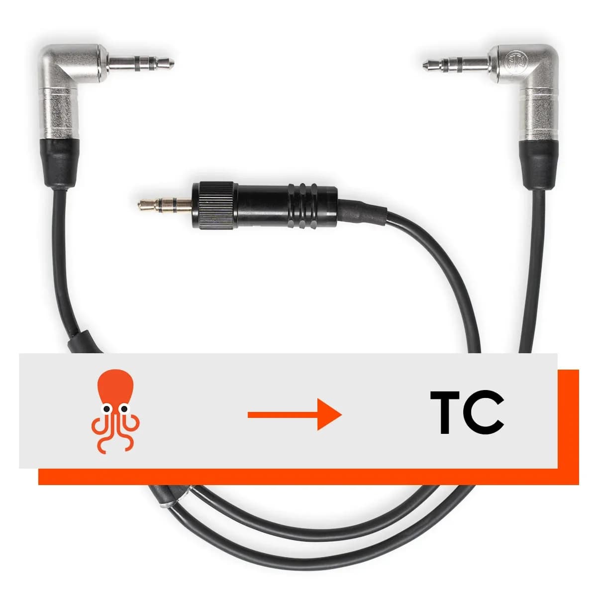 Tentacle Sync Timecode and Bodypack Receiver to Camera Y-Cable 1