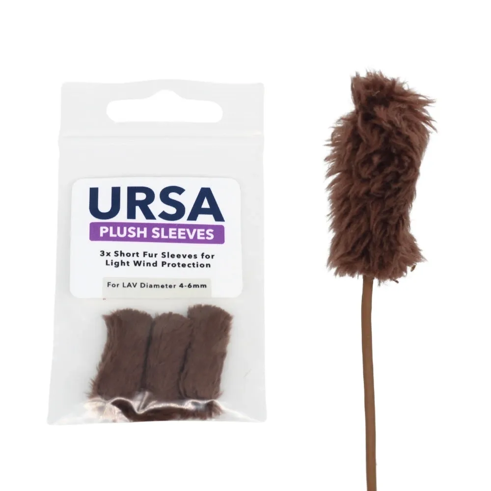 URSA Plush Sleeves — proteções contra o vento para lapela