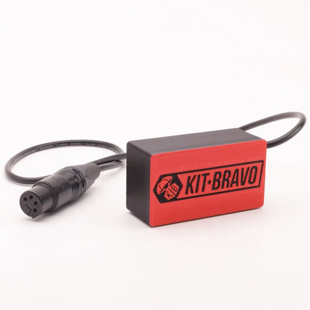 Kit Bravo NP1 Battery Socket — adattatore di alimentazione — XLR a 4 poli femmina — vista del prodotto
