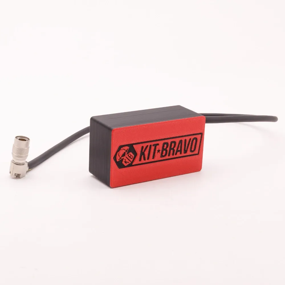 Kit Bravo NP1 Battery Socket — adattatore di alimentazione — Hirose a 4 poli a 90° — vista del prodotto